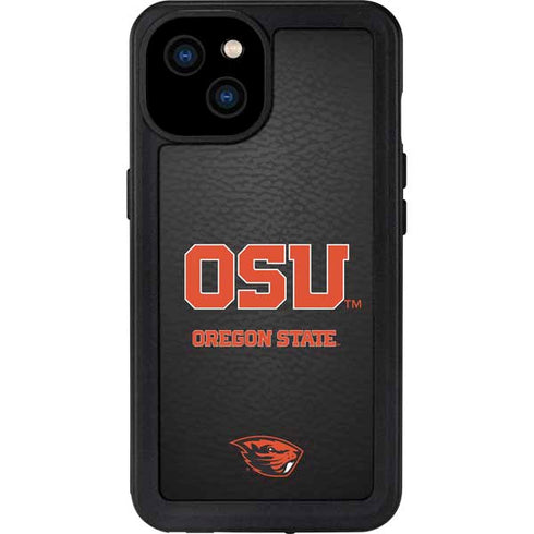 Oregon State University Logo iPhone 15 Plus Waterproof Case